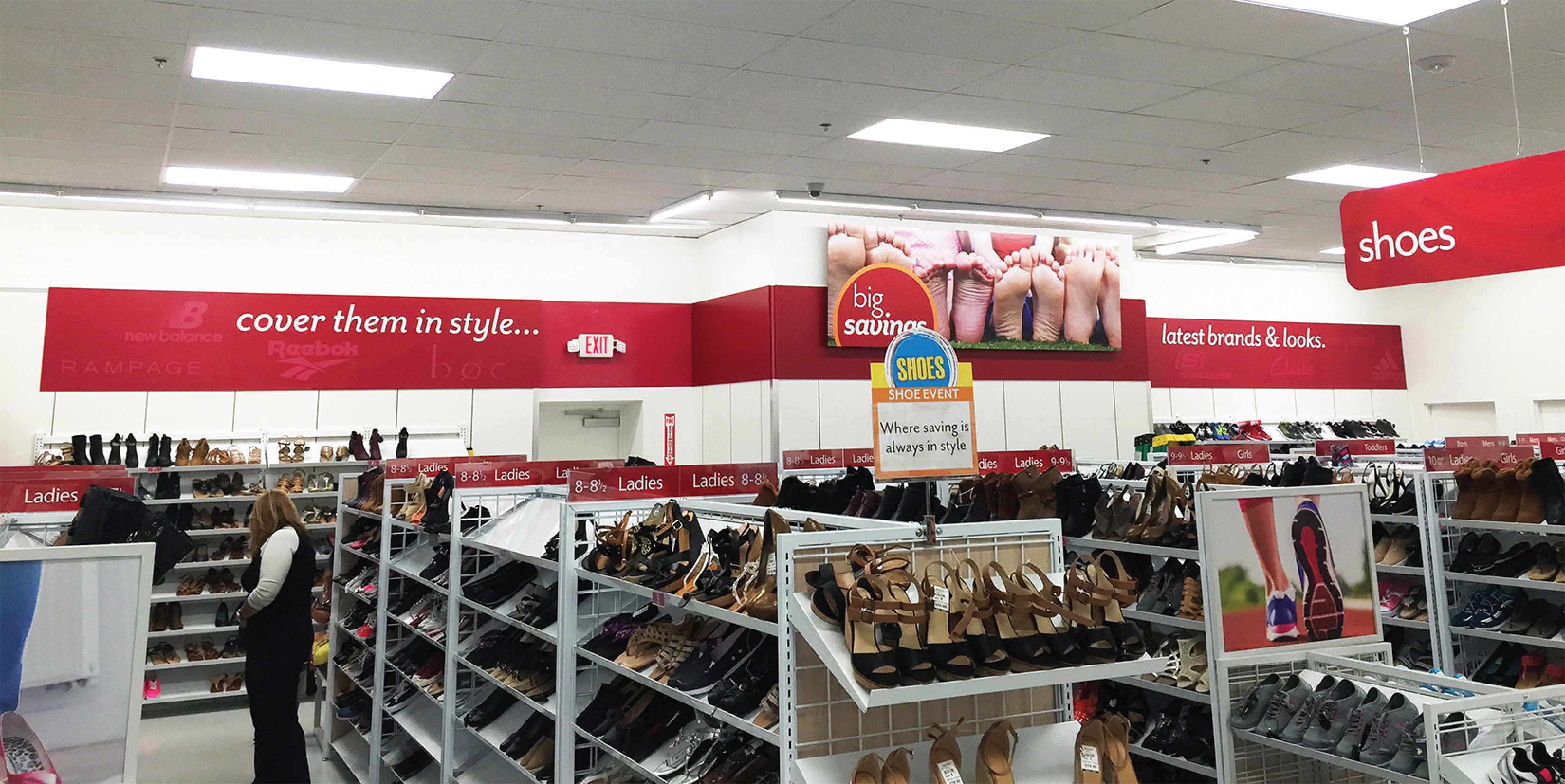 Custom Shoe Wall Sign