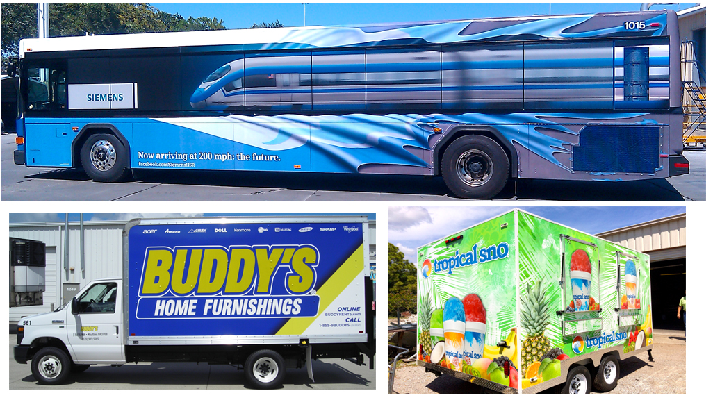 Fleet Graphics & Vehicle Wraps from Sun Graphic Technologies, Sarasota, FL Fleet Graphics & Vehicle Wraps from Sun Graphic Technologies, Sarasota, FL